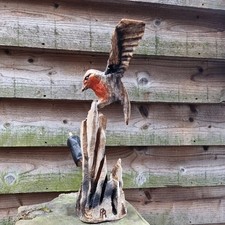 Chainsaw Carved   Robin