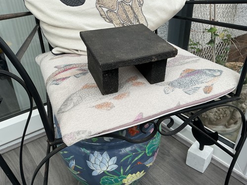 Vintage black solid bonsai - black,