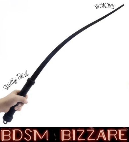 Strict rubber bondage flogger - rubber,