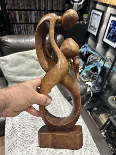 Wooden sculpture figurine - wooden,