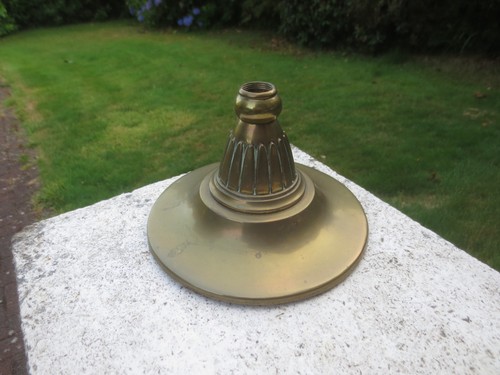 Antique brass oil - oil, lamp