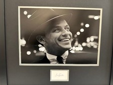 Framed and Signed Photograph