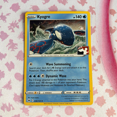 Pokémon tcg kyogre - pokémon, 036/159