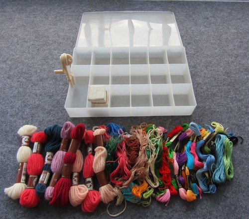 Embroidery floss storage - embroidery,