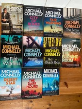 Michael Connelly books bundle - 11 books in very good condition