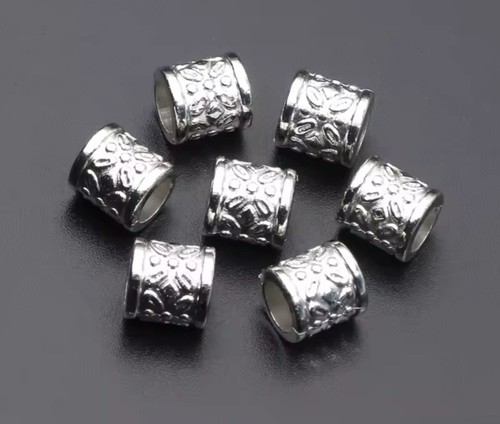 Acrylic beard bead with - acrylic,