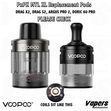 Voopoo PnP X Cartridge x 2 Extra Large for Drag X2 Drag S2 and Argus Pro 2