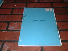 GENUINE HONDA MBX50 & MBX80 FACTORY & DEALERS WORKSHOP MANUAL.FREE U.K. POST
