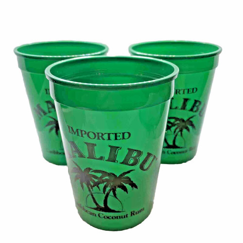 Malibu rum drink - malibu, set