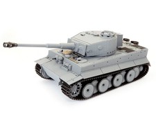 Taigen 1/24 Tiger 1 RC Tank w/IR Battle System, Sound & Vibration - Grey