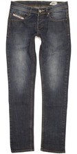 Diesel Thanaz 008TS Men Blue Skinny Slim Jeans W30 L32 (105462)