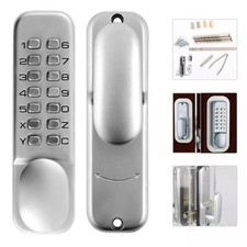 Keyless Mechanical Entry Door Lock Digital Combination Lock Password with Keypad