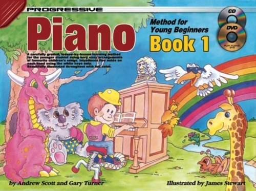 Progressive piano method - piano,
