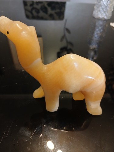 Onyx camel ornament - onyx,