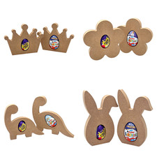 Freestanding Wooden Easter Egg