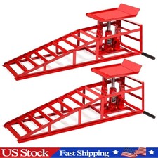 2pcs Hydraulic Car Ramps