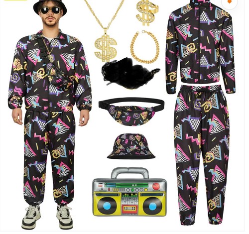 Adult 80s hip - adult, hop
