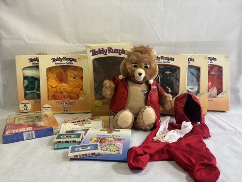 Vintage 1985 teddy ruxpin - vintage,