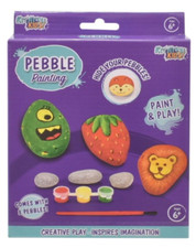 Pebble Painting Set Children’s Kids Creative Art & Craft Paint Your Own Pebbles