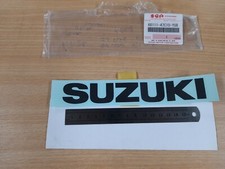 Suzuki SV650 SV1000 Tank Decal Flint Grey Mettalic OEM NOS 68111-47C10-YU8