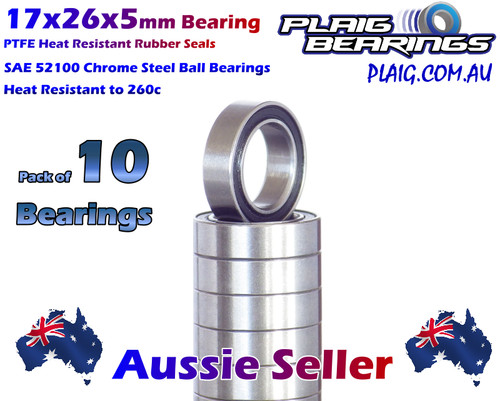 17x26x5mm bearings ptfe - 17x26x5mm,