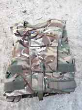 British Army Body Armour With Filler Plates MTP Flak Jacket Airsoft Paintball