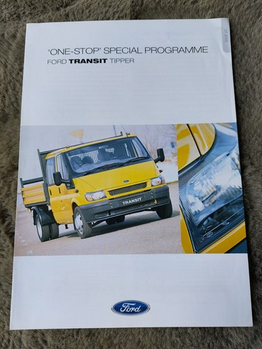 Ford transit tipper - transit, brochure