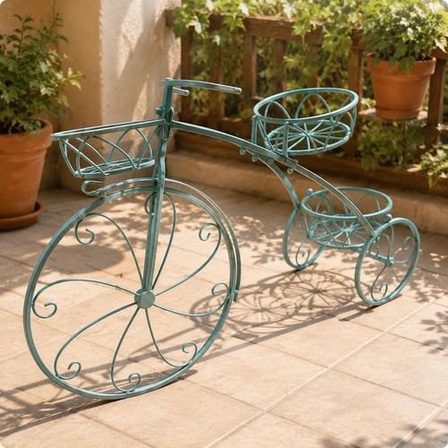 Pedal powered vehicle planter - pedal-powered,