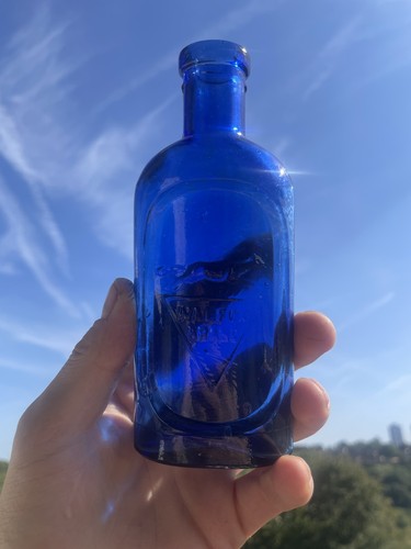 Vintage antique cobalt blue - vintage,