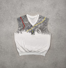 80s Vintage Adidas Stefan Edberg Vest Sweatshirt Tennis Made In  Yugoslavia L