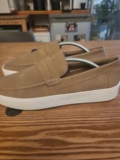 Brave SOUL SYNTHETHIC SUEDE BEIGE LOAFERS. SIZE 11. BN WITHOUT BOX