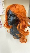 HAIRCUBE Ladies Ginger Curly Wig Fancy Dress - CG E15