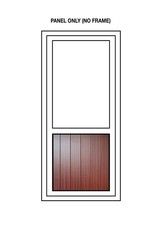UPVC Half Door Panel