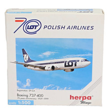 Herpa Wings Boeing 737-400 LOT