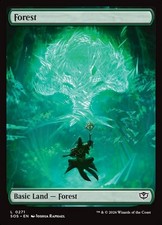 MTG ~ Forest (Foil) ~ Full Art