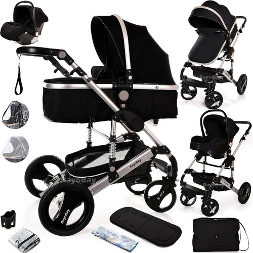 Baby pram pushchair buggy with - baby,