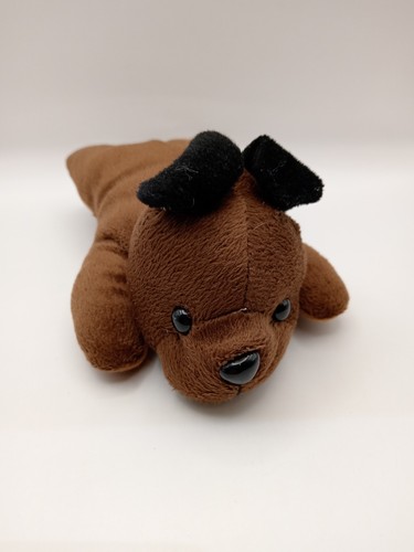 Bananas brown puppy dog plush - brown,