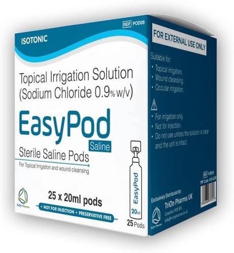 Easypod sterile saline - easypod,