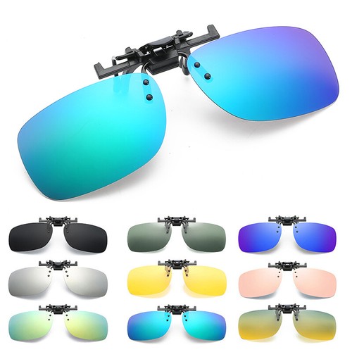 Polarized clip sunglasses - clip-on,