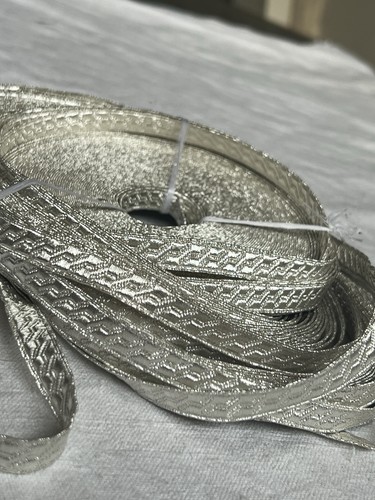 Vintage silver braid - vintage,