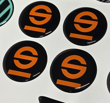 Sparco Centre cap gel badges -