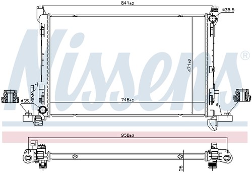 Opel vivaro cdti - 1.6, radiator