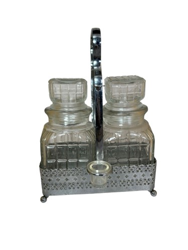 Vintage glass oil - oil, vinegar