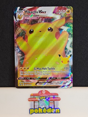 Pikachu vmax swsh062 - pikachu,