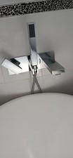 Chrome Combi Mixer Tap and Pull-Out Shower Handset