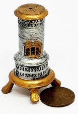 Dolls House Resin Old Fashioned Fire - Stove Non Working Miniature 681 tumdee