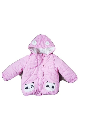Girls pink jacket - pink, coat