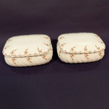 Wedgwood Pink Garland Trinket