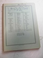 Old Scores for Large Orchestra G. Verdi Aida Triumph March Score 38 Parts