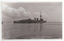 HMS CENTAUR C-class Light Cruiser Royal Navy Used RP PC 1929
